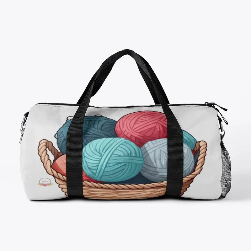 Crochet Duffle Bag